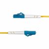 StarTech.com 30m (98.4ft) LC to LC (UPC) OS2 Single Mode Simplex Fiber Optic Cable, 9/125, 40G/100G, Low Insertion Loss, LSZH Jumper Cord - Image 3