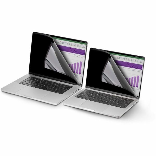 StarTech.com 17-inch 16:10 Touch Privacy Screen, Laptop Security Shield, Anti-Glare Blue Light Filter, Flip-Up - Image 4
