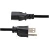 StarTech.com 6 ft Standard Computer Power Cord - NEMA5-15P to C13 - Power cable - 10 Pack - Image 3