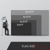 G128 Combo Pack: American USA Flag 5x8 Ft & Betsy Ross Flag 5x8 Ft | Both ToughWeave Series Embroidered 300D Polyester, Embroidered Design, Indoor/Outdoor, Brass Grommets - Image 9