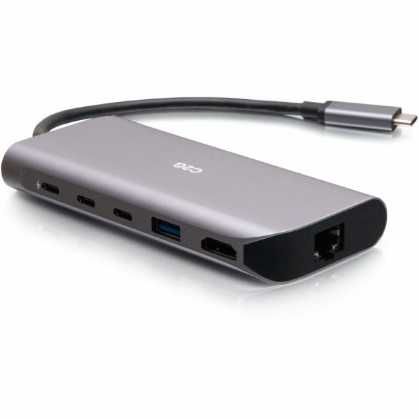 C2G USB C Docking Station with 4K HDMI, USB, Ethernet, and 85W USB C - Image 3