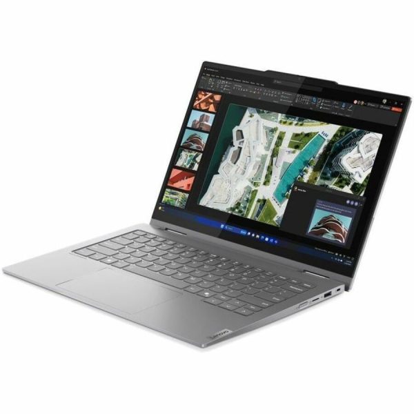Lenovo ThinkBook 14 G4 IML 21MX000BUS 14" Touchscreen Convertible 2 in 1 Notebook - WUXGA - Intel Core Ultra 5 125U - 16 GB - 256 GB SSD - English (US) Keyboard - Luna Gray - Image 3