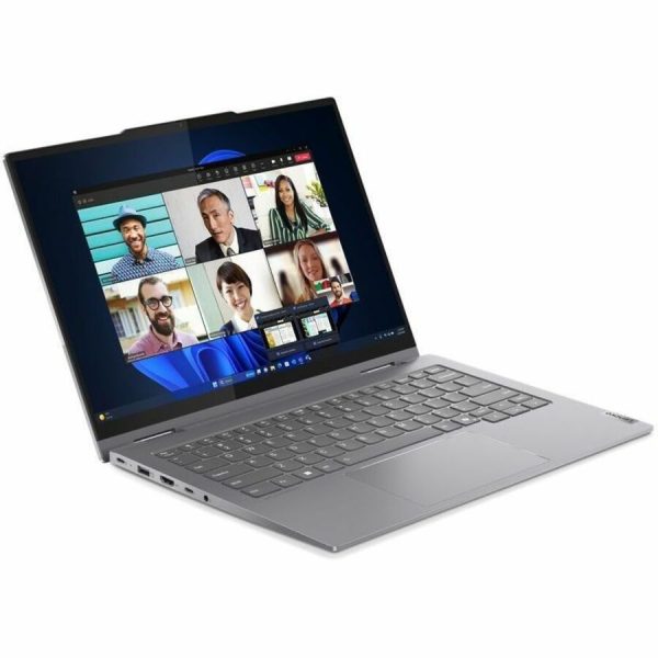 Lenovo ThinkBook 14 G4 IML 21MX000BUS 14" Touchscreen Convertible 2 in 1 Notebook - WUXGA - Intel Core Ultra 5 125U - 16 GB - 256 GB SSD - English (US) Keyboard - Luna Gray - Image 4