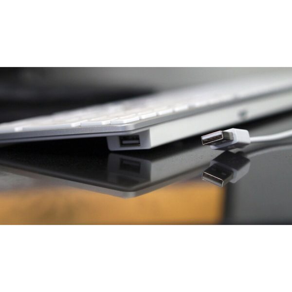 Matias RGB Backlit Wired Aluminum Keyboard for Mac - Space Gray - Image 5