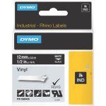 Dymo White on Black Color Coded Label