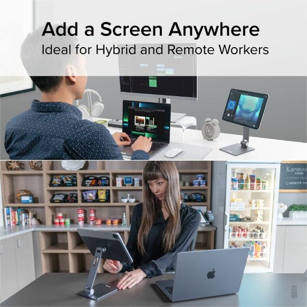 Plugable Magnetic Tablet Holder for iPad Stand Compatible with MagSafe iPad Pro 11" and iPad Air 10.9" - Image 2