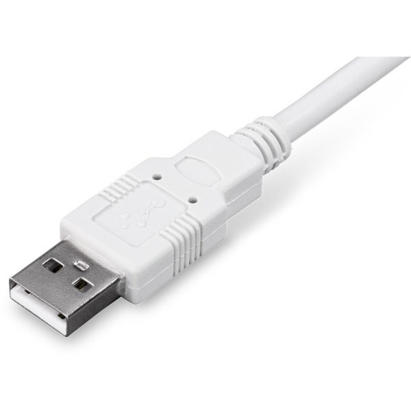 TRENDnet USB to Serial 9-Pin Converter Cable, Connect a RS-232 Serial Device to a USB 2.0 Port, Supports Windows & Mac, USB 1.1, USB 2.0, USB 3.0, 21 Inch Cable Length, Plug & Play, White, TU-S9 - Image 4