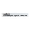 Yerba Prima Organic Psyllium - Whole Husks Supplement - 12 oz. - Image 3