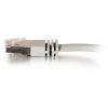 C2G-10ft Cat5e Molded Shielded (STP) Network Patch Cable - Gray - Image 4