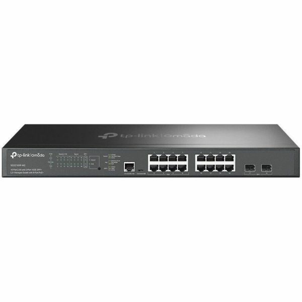 TP-Link Omada 16-Port 2.5G and 2-Port 10GE SFP+ L2+ Managed Switch with 8 Port PoE+ - Image 4