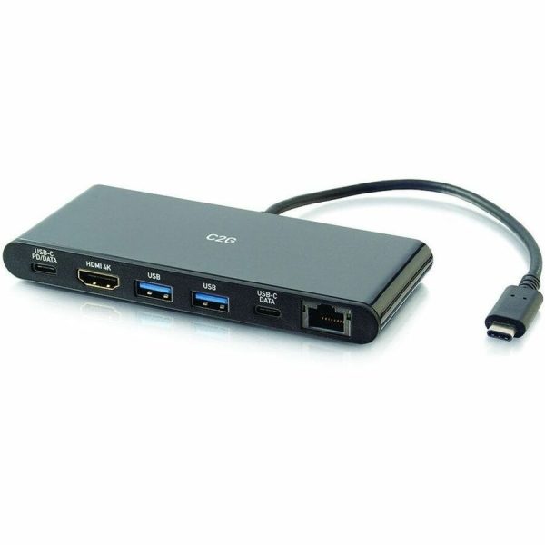 C2G USB-C 6-in-1 Mini Docking Station Bundle for Laptops - Image 3
