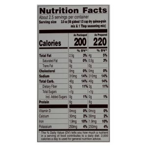 Near East Quinoa Blend - Roasted Red Pepper and Basi - Case of 12 - 4.9 oz.
