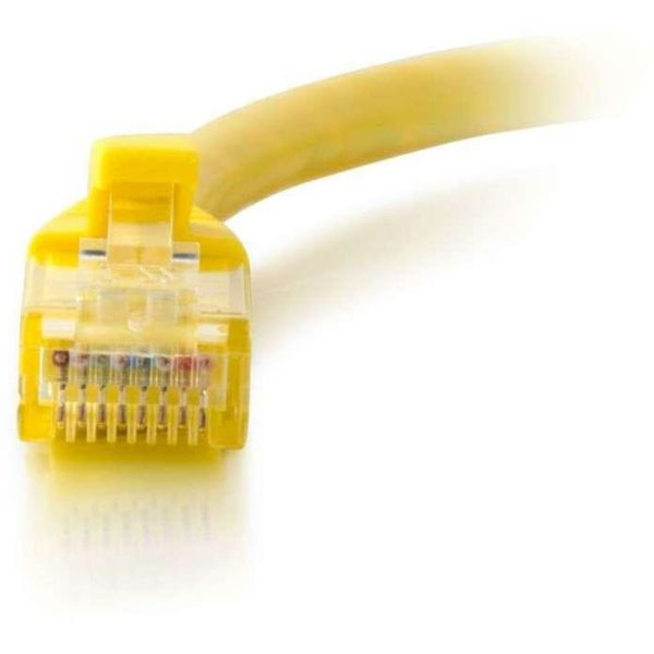 C2G 7ft Cat6 Ethernet Cable - Snagless Unshielded (UTP) - Yellow - Image 4