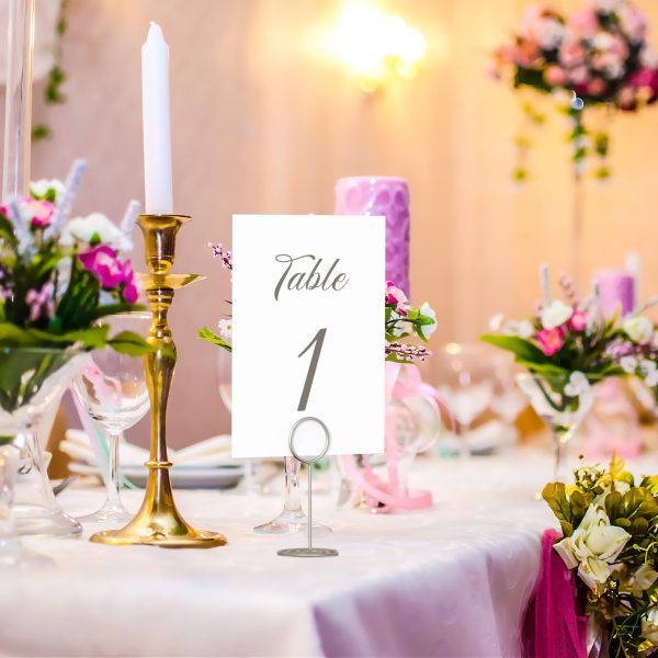 10 Pack Table Number Holders for Wedding   Silver Place Card Holder   Table Sign Holders   Picture   Photo Holders for Tables   Mini Table Number Stands Silver   Small Table Number Holders Clip Stand - Image 3