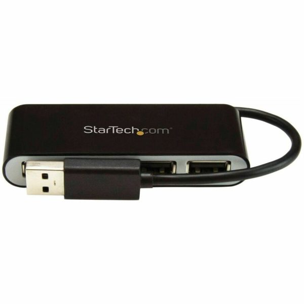 StarTech.com 4 Port USB Hub â€" 4 x USB 2.0 port â€" Bus Powered â€" USB Adapter â€" USB Splitter â€" Multi Port USB Hub â€" USB 2.0 Hub - Image 2