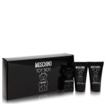 Moschino Gift Set -- .17 oz Mini EDP + .8 oz Shower Gel + .8 oz After Shave Balm for Men