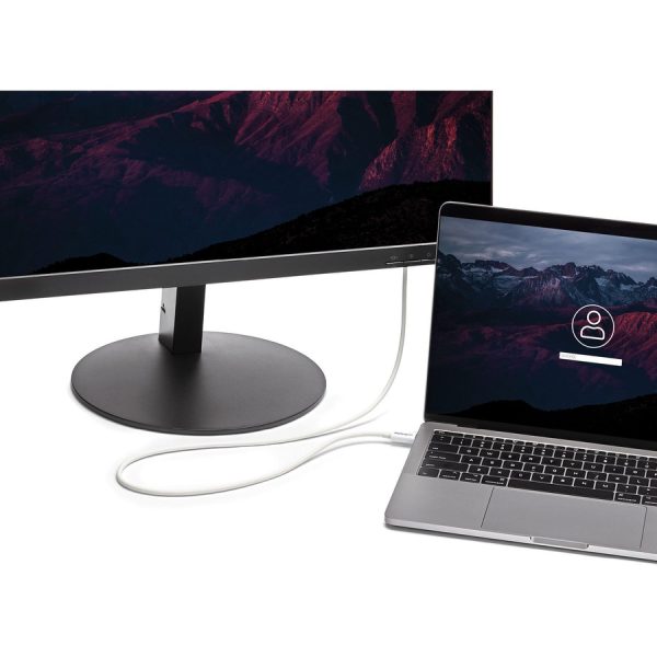 StarTech.com 6.6ft (2m) Thunderbolt 3 Cable, 20Gbps, 100W PD, 4K Video, Thunderbolt-Certified, Compatible w/ TB4/USB 3.2/DisplayPort - Image 3