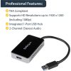 StarTech.com USB 3.0 to HDMI Adapter w/ 1x USB, USB to VGA Monitor Converter for Windows (no support for macOS/ChromeOS/Linux) - TAA - Image 8