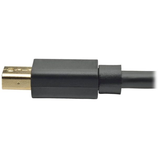 Eaton Tripp Lite Series Mini DisplayPort to DisplayPort Adapter Cable, 4K 60 Hz (M/M), DP Latching Connector, Black, 6 ft. (1.8 m) - Image 7