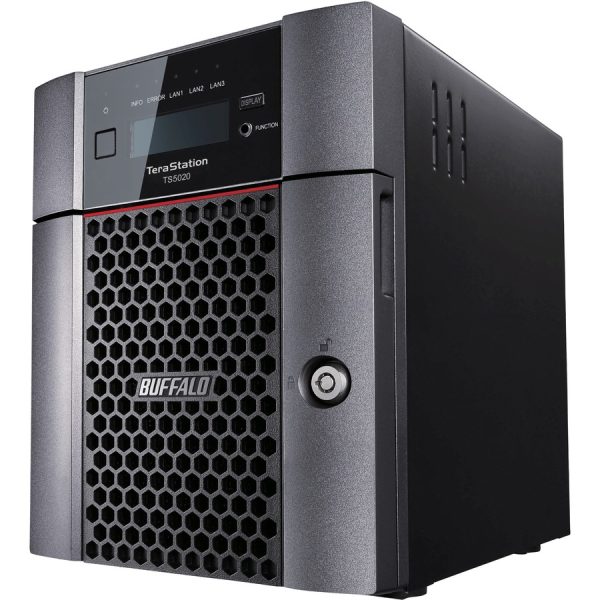 BUFFALO TeraStation 5420 4-Bay 16TB (2x8TB) Business Desktop NAS Storage Hard Drives Included - Image 4