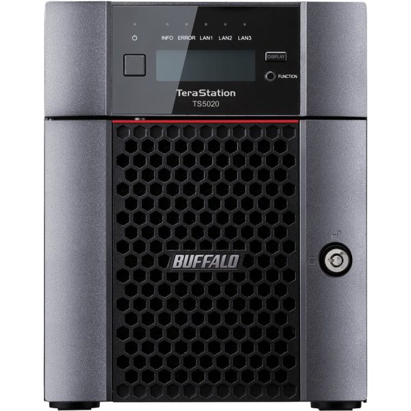 BUFFALO TeraStation 5420 4-Bay 16TB (2x8TB) Business Desktop NAS Storage Hard Drives Included - Image 6