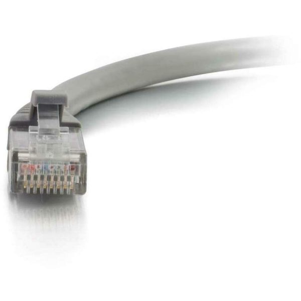 C2G 15ft Cat6 Ethernet Cable - Snagless Unshielded (UTP) - Gray - Image 4