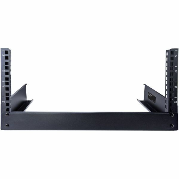 StarTech.com 2-Post 4U Desktop Server Rack, Open Frame 19in Network Rack, Small Home/Office Rack for AV / Studio / Data / IT Equipment - Image 4