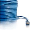 C2G 75ft Cat6 Ethernet Cable - Snagless Solid Shielded - Blue - Image 3