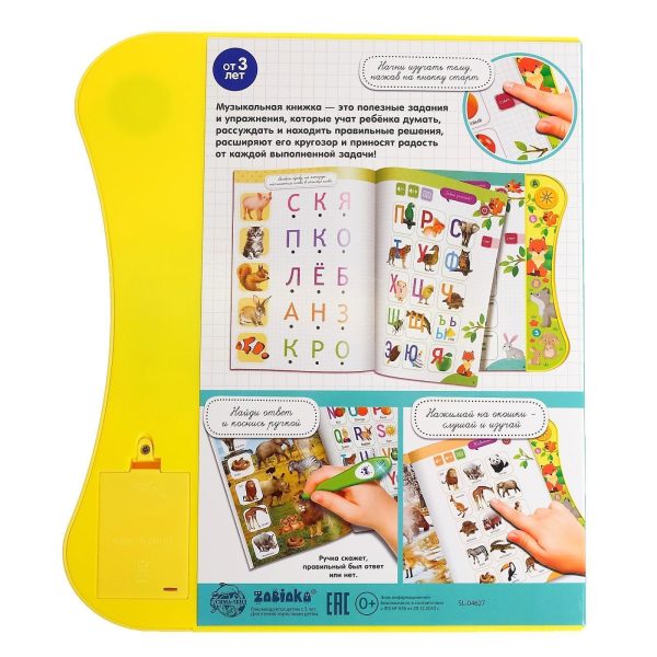 Electronic Reading Pen to Learn Russian Alphabet   Picture Dictionary English Russian   Learning English Flash Cards   Russian English Teaching Games - Image 2