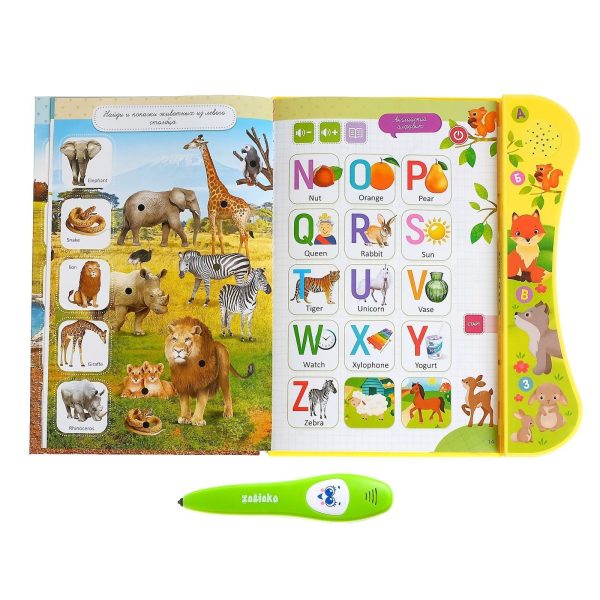 Electronic Reading Pen to Learn Russian Alphabet   Picture Dictionary English Russian   Learning English Flash Cards   Russian English Teaching Games - Image 5