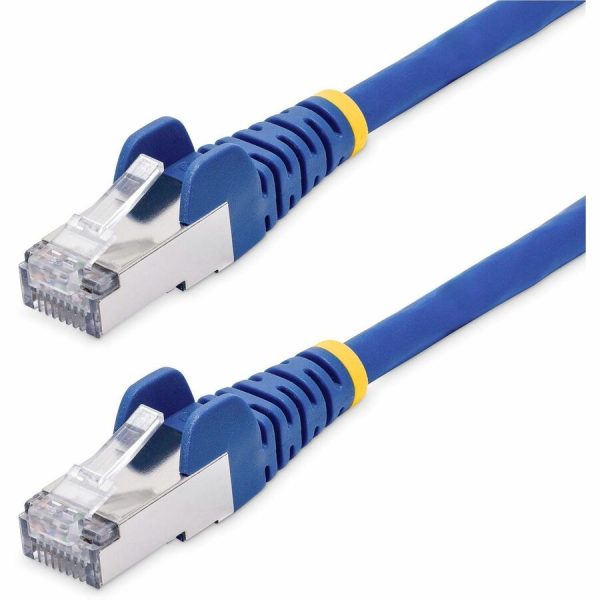 StarTech.com 6ft Blue CAT8 Ethernet Cable, Snagless RJ45, 25G/40G 2000MHz, 100W PoE, S/FTP, 26AWG Pure Bare Copper, LSZH Network Patch Cord