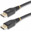 StarTech.com 50ft (15m) VESA-Certified Active DisplayPort 1.4 Cable, DP8K w/HBR3/HDR10/MST/DSC 1.2/HDCP 2.2, 8K 60Hz, 4K 120Hz, Active DP 1.4 Cable M/M