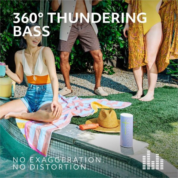 Ultimate Ears MEGABOOM 4 Portable Waterproof Bluetooth Speaker With Powerful 360-Degree Sound and Thundering Bass, Floating Speaker With 20-Hour Battery and 147ft (45m) Range, Black - Image 2