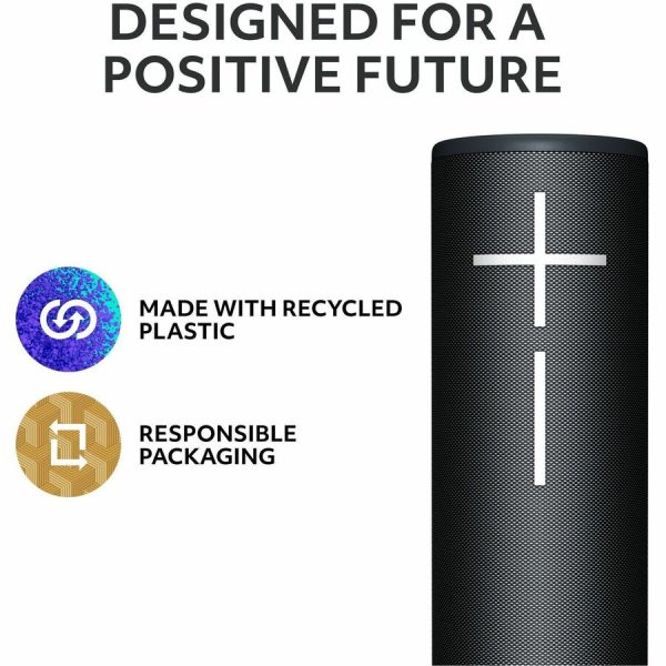 Ultimate Ears MEGABOOM 4 Portable Waterproof Bluetooth Speaker With Powerful 360-Degree Sound and Thundering Bass, Floating Speaker With 20-Hour Battery and 147ft (45m) Range, Black - Image 6