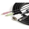 StarTech.com 4-in-1 USB DVI KVM Cable with Audio and Microphone - Image 9
