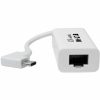 Eaton Tripp Lite Series USB-C to Gigabit Network Adapter with Right Angle USB-C, Thunderbolt 3 Compatibility - White - Image 8