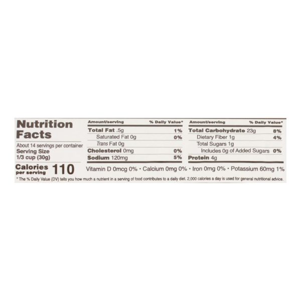 Edward and Sons Organic Breadcrumbs - Lightly Salted - Case of 6 - 15 oz.