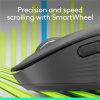 Logitech Signature M650 L Full Size Wireless Mouse - For Large Sized Hands, 2-Year Battery, Silent Clicks, Graphite - Image 2