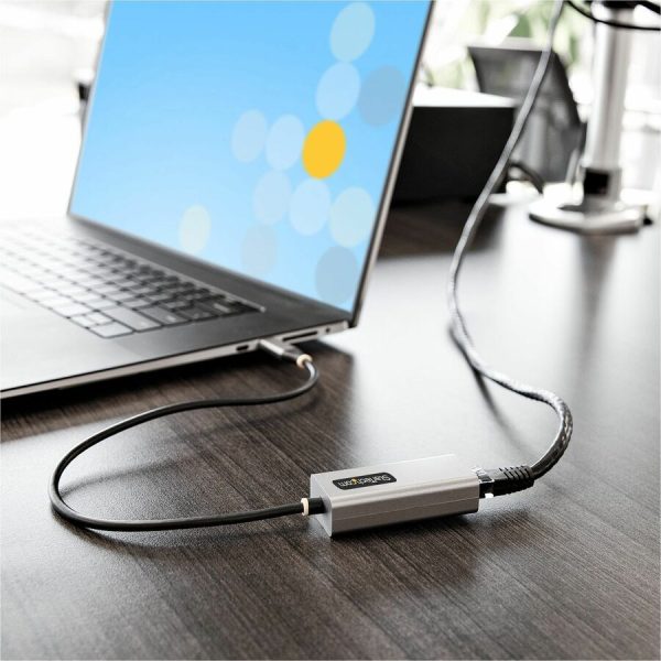StarTech.com USB-C to Ethernet Adapter, 10/100/1000 Mbps, Gigabit Network Adapter, ASIX AX88179A, 1ft/30cm Cable, Windows/macOS/Linux - Image 8