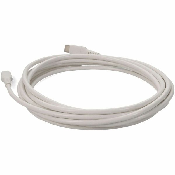 6ft (2m) USB-C 3.1 Male to Lightning Male Sync and Charge White Cable - Image 3
