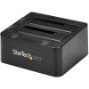 StarTech.com Dual-Bay USB 3.0 to SATA Hard Drive Docking Station, 2.5/3.5" SATA I/II/III, SSD/HDD Dock, USB Hard Drive Bay, Top-Loading - Image 2