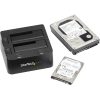 StarTech.com Dual-Bay USB 3.0 to SATA Hard Drive Docking Station, 2.5/3.5" SATA I/II/III, SSD/HDD Dock, USB Hard Drive Bay, Top-Loading - Image 5