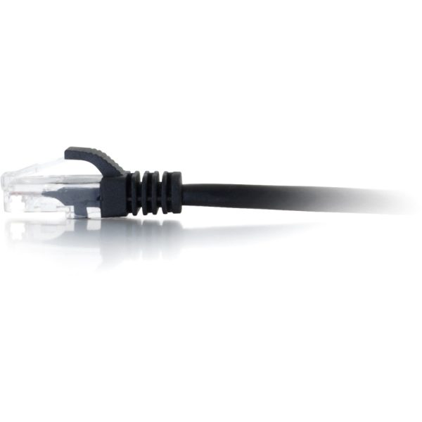 C2G-30ft Cat5e Snagless Unshielded (UTP) Network Patch Cable - Black - Image 2