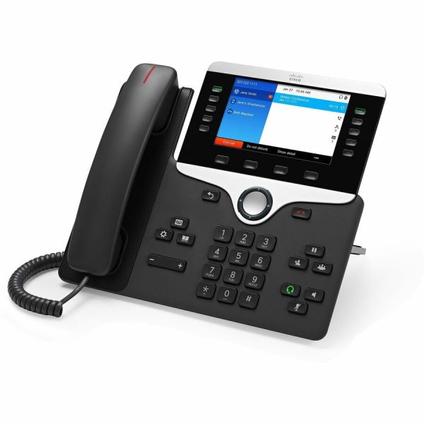 Cisco 8851NR IP Phone - Corded - Corded - Wall Mountable - Charcoal - Image 2