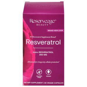 Reserveage Nutrition - Supp Resveratrol 250 Mg - EA of 1-30 VCAP