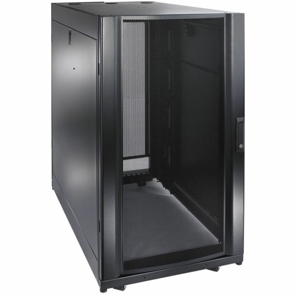 [TAA, BAA_COTS] APC NetShelter SX, Server Rack Enclosure, 24U, Black, 1198.5H x 600W x 1070D mm