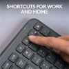 Logitech Signature Slim K950 Wireless Keyboard, Sleek Design, Quiet Typing, Bluetooth, Multi-OS, Graphite - Image 8
