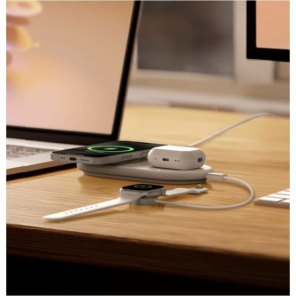 Belkin 2-in-1 Magnetic Wireless Charging Pad with Qi2 15W - Image 6