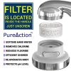 PureAction Luxury Filtered Shower Head with Handheld Hose  Hard Water Softener High Pressure & Water Saving Showerhead Filter  Removes Chlorine & Flouride For Dry Skin & Hair  SPA Showerhead Filter - Image 4