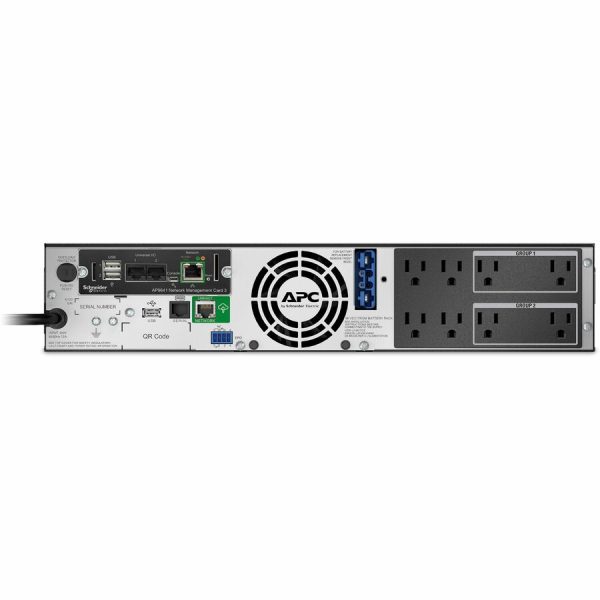 APC Smart-UPS X, Line Interactive, 1000VA, Rack/tower convertible 2U, 120V, 8x 5-15R NEMA, SmartConnect port+NMC, Extended runtime - Image 5